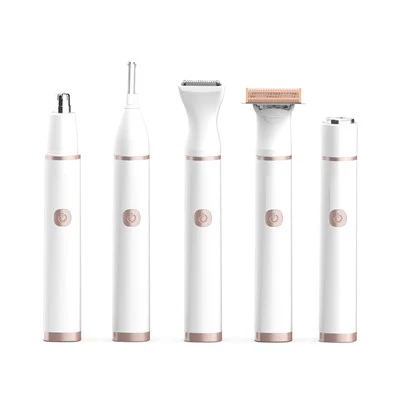 Lady Shaver Set 5 în 1 tuns pentru corp facial